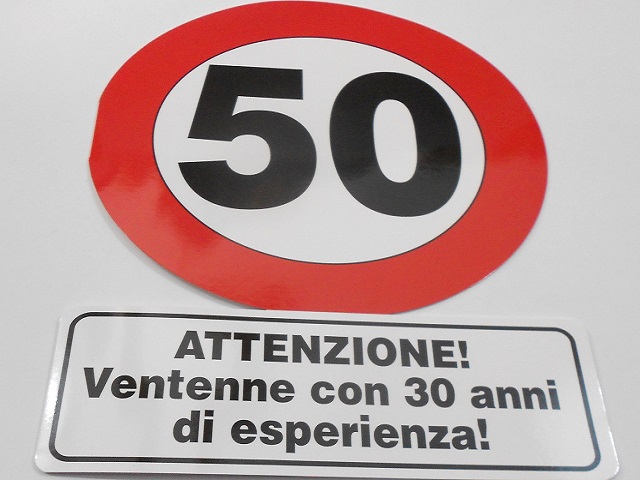 Attenzione! Ventenne con 30 anni di esperienza!