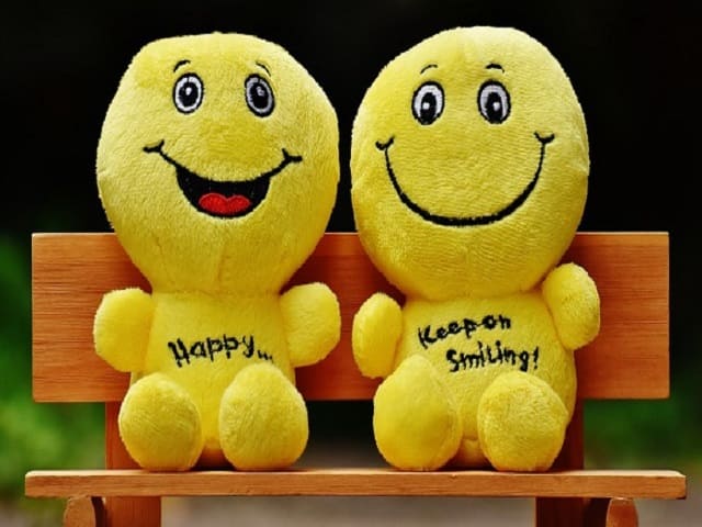 Happy... Keepon smiling! (Felice... su sorridi!)