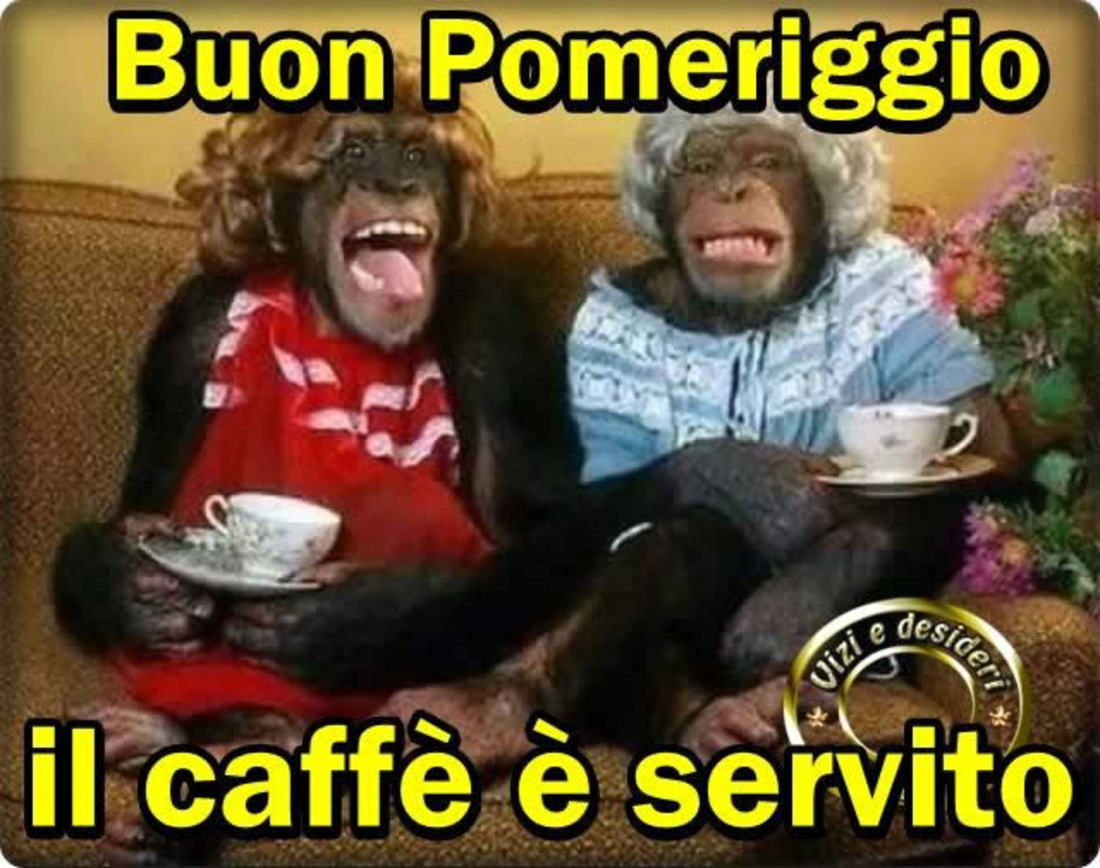 Buon pomeriggio! Il caffè è servito