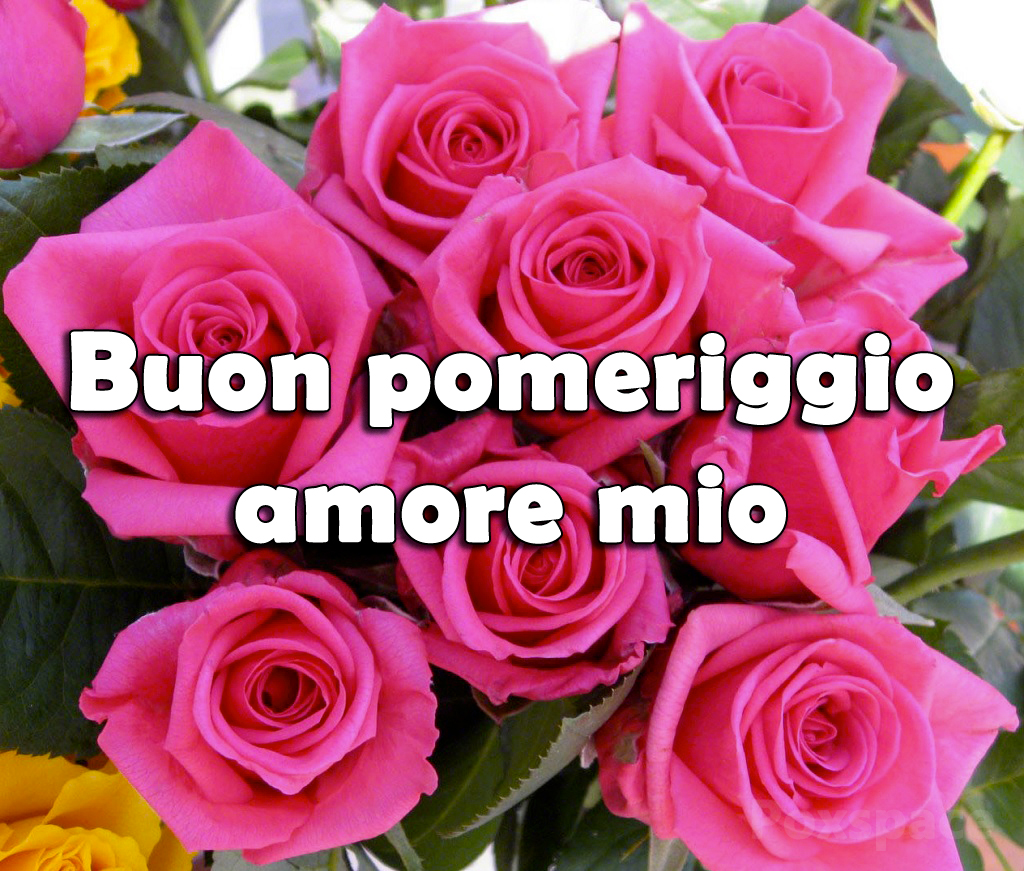 Buon pomeriggio amore mio