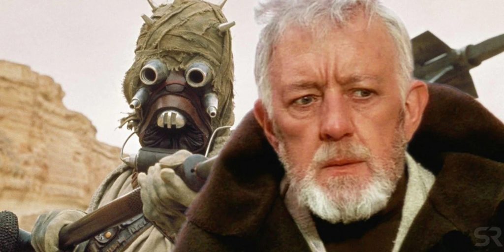 Obi-Wan e un predatore Tusken.Fonte: ScreenRant