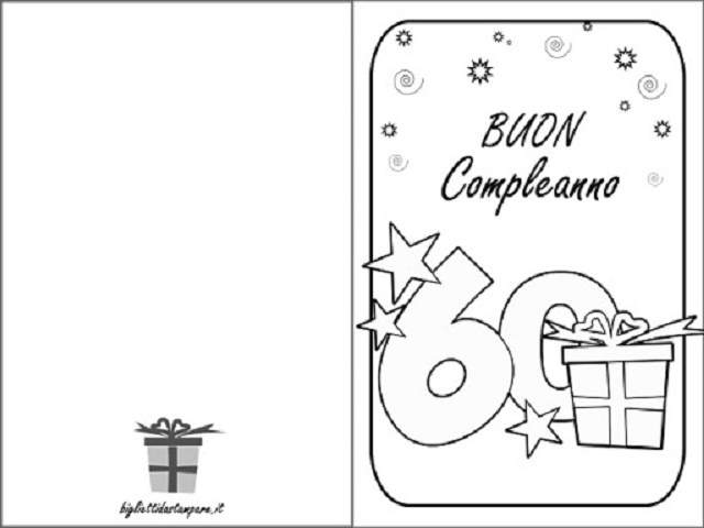 auguri di buon compleanno per 60 anni