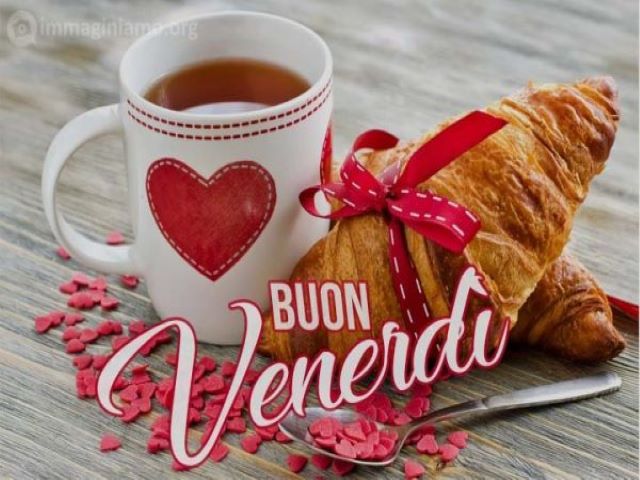 Buon venerdì.