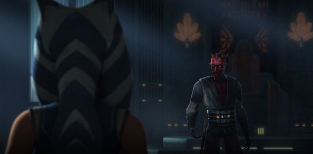 Maul cerca di convincere Ahsoka ad unirsi a lui