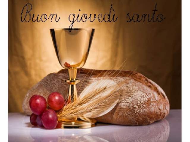 Buon giovedì santo