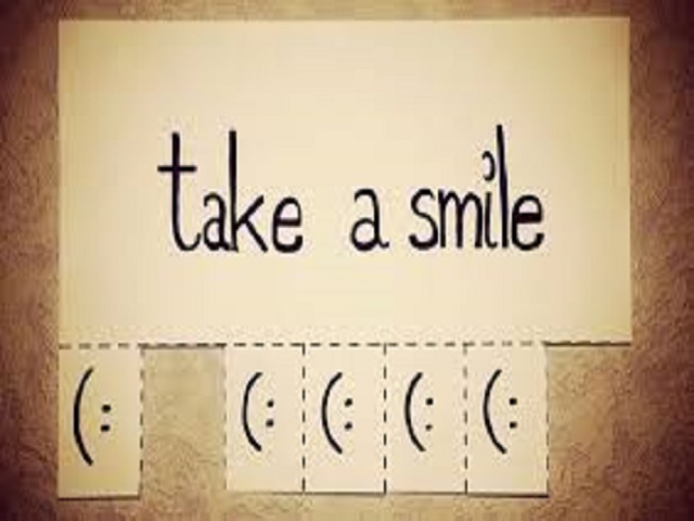 take a smile (Prendi un sorriso)