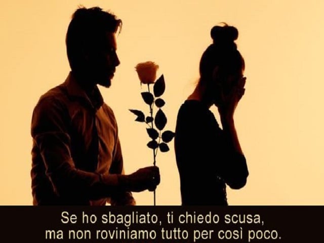 Se ho sbagliato, ti chiedo scusa, ma non roviniamo tutto per così poco.