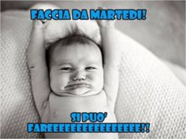 Un caffè, una buona colazione, una stiracchiatina e si prosegue la giornatina. Buon Martedì