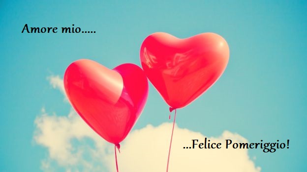 Amore mio felice pomeriggio