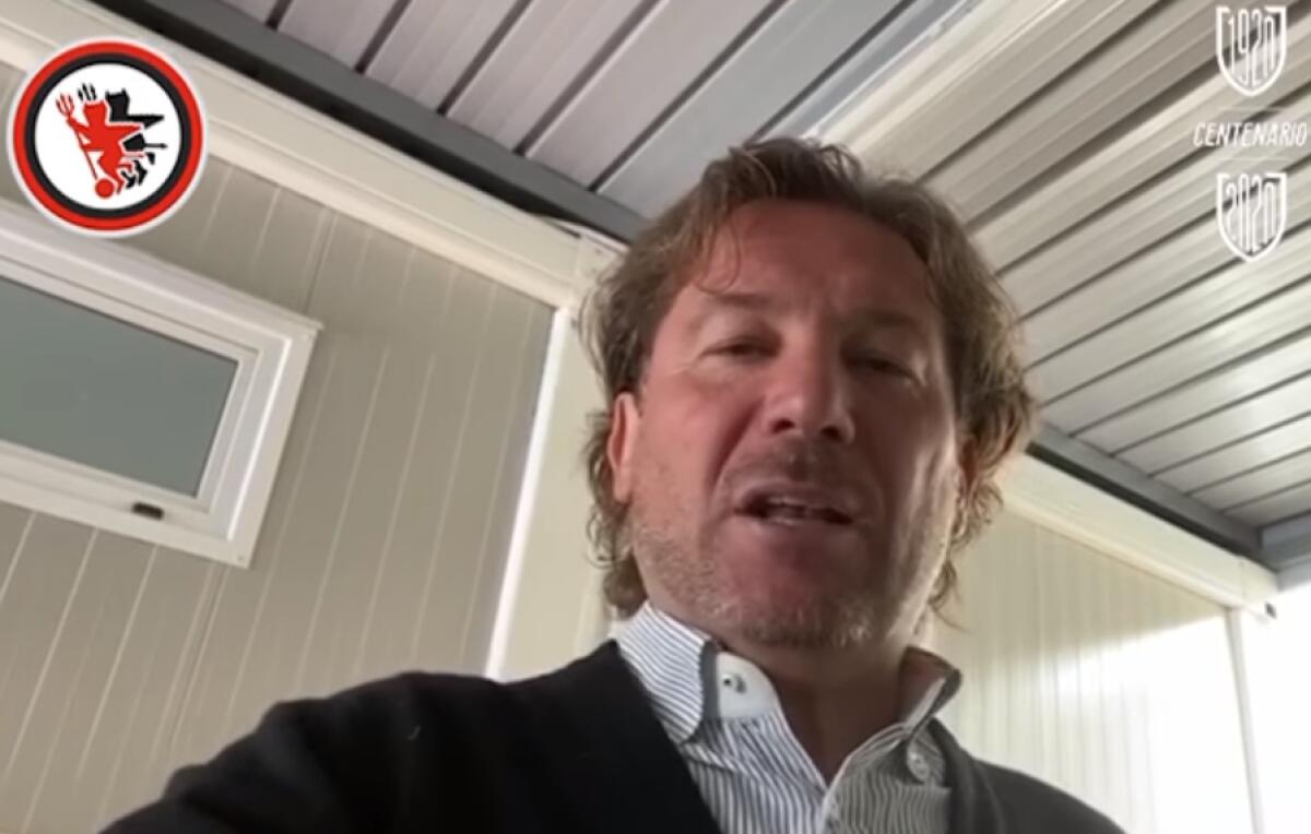 Stroppa a Kickoff: "A Foggia si respirava qualcosa di magico" - Immagine in evidenza: Giovanni Stroppa - crediti foto: pagina ufficiale Facebook Calcio Foggia 1920 (frame da video)
