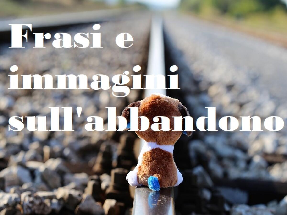 Immagini e frasi sull’abbandono: 106 pensieri da condividere - 