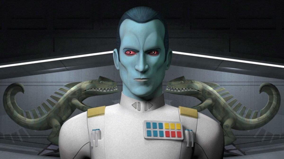 Star Wars: anche il grand'ammiraglio Thrawn potrebbe apparire in live action! (Rumor) - Il grand'ammiraglio Thrawn in Rebels