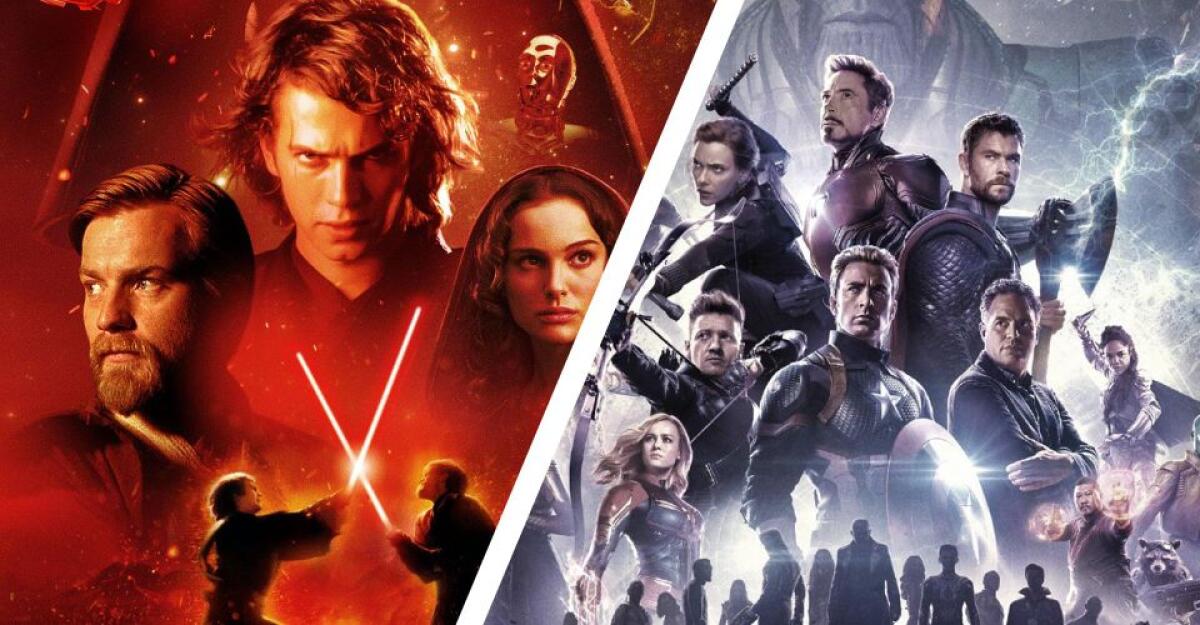 La Vendetta dei Sith distrugge Avengers Endgame su Rotten Tomatoes: ecco i numeri - La Vendetta dei Sith e Avengers: Endgame.
Da: screenrant