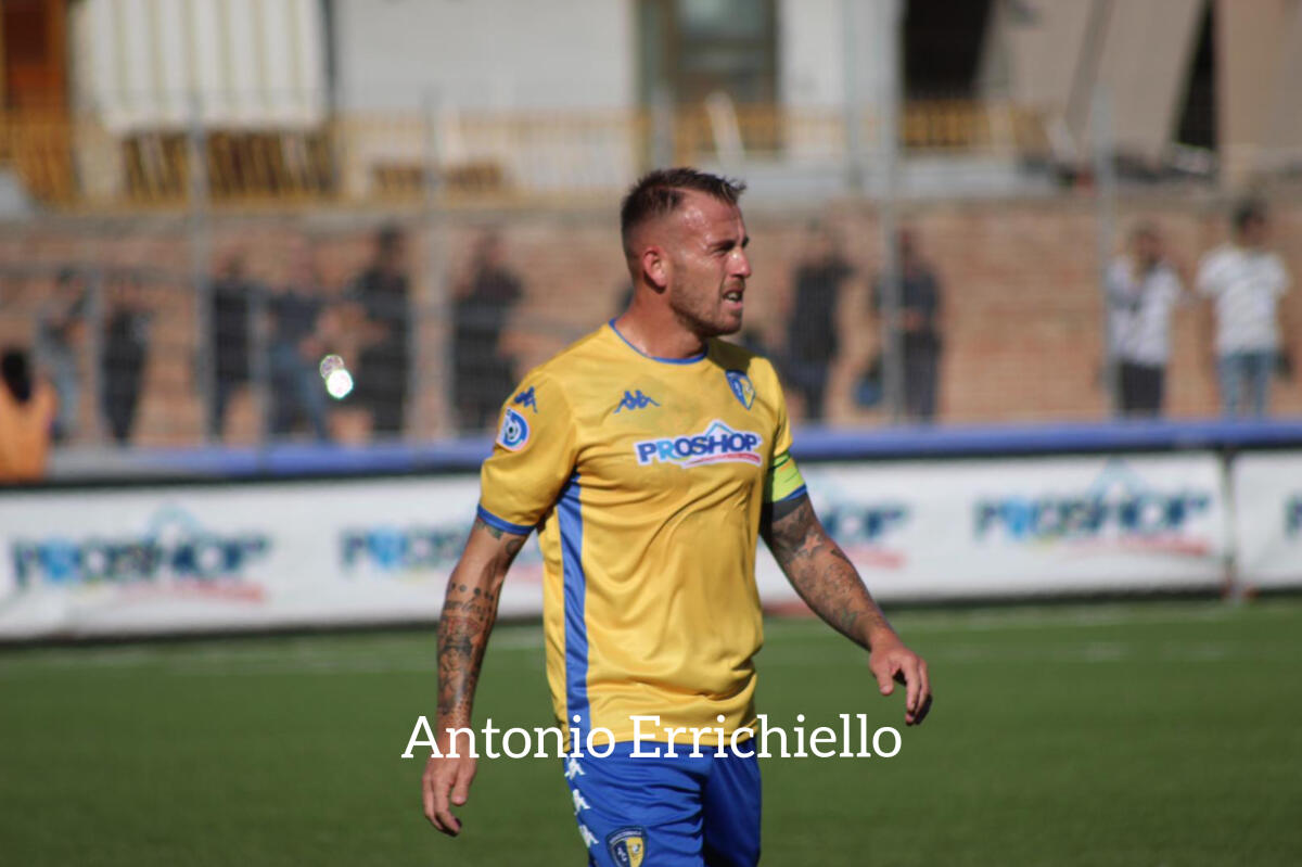 Coletti: “Auguri al Foggia, contento di averne fatto parte” - Immagine in evidenza: l'ex calciatore di Foggia ed Audace Cerignola, Tommaso Coletti - crediti: foto di Antonio Errichiello (RIPRODUZIONE VIETATA)