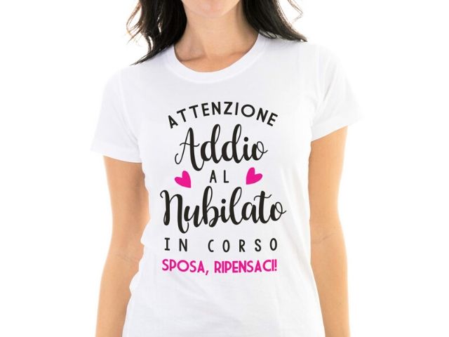 Attenzione addio al nubilato in corso. Sposa ripensaci