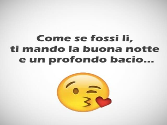 Come se fossi lì, ti mando la buona notte e un profondo bacio.