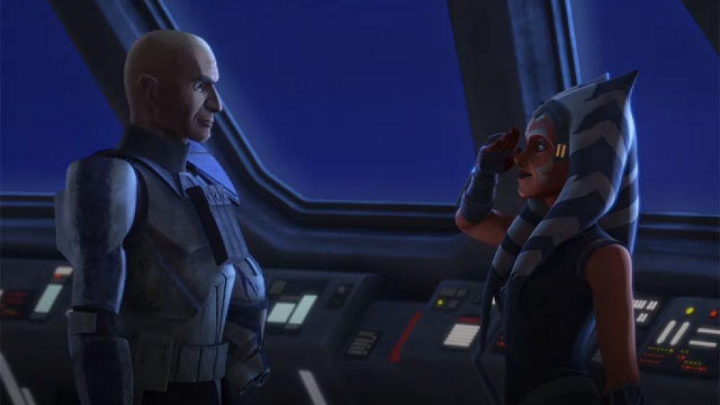 Ahsoka e Rex.Fonte: SuperHeroType