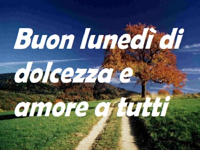 Buon lunedì di dolcezza e amore a tutti.