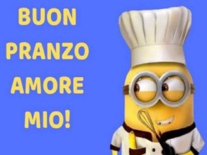 Buon pranzo amore mio!