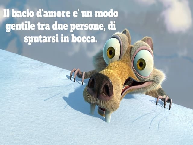 Il bacio d'amore è un modo gentile tra due persone, di sputarsi in bocca.