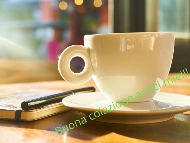Buona colazione amici miei!!