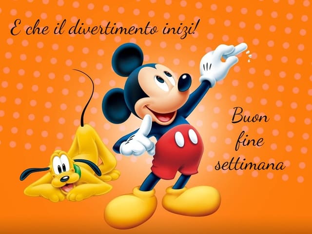 E che il divertimento inizi! Buon fine settimana