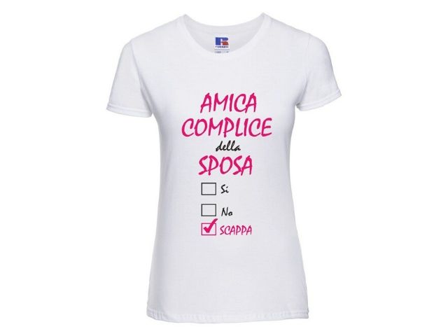Amica complice della Sposa: Si, No, Scappa