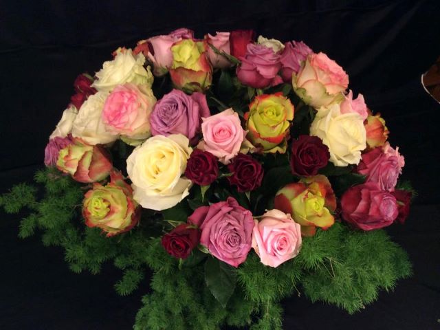 immagini di rose da colorare