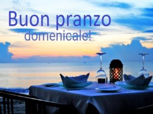 Buon pranzo domenicale!