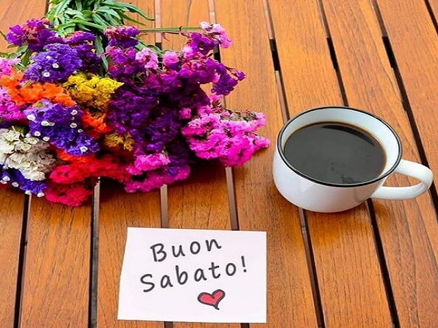 Buon sabato.