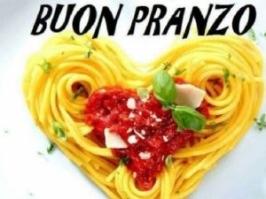 Buon pranzo.