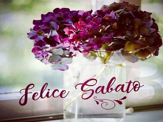 Felice sabato.