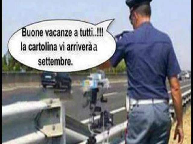 Buone vacanze a tutti..!! La cartolina vi arriverà a settembre.
