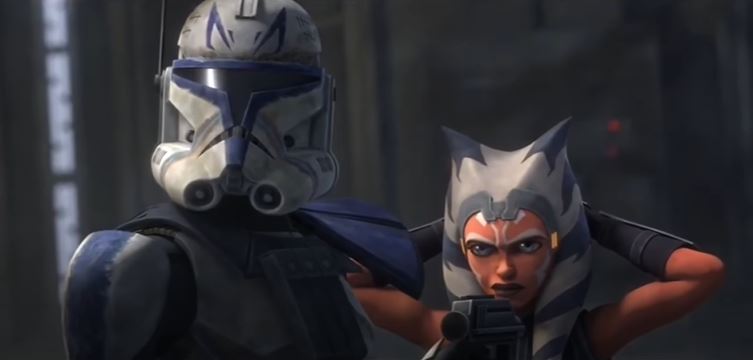 Ahsoka e Rex nell'ultima puntata.© Disney