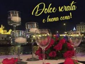 Dolce serata e buona cena!