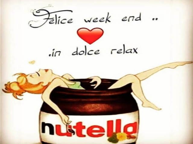 Felice week end in dolce relax