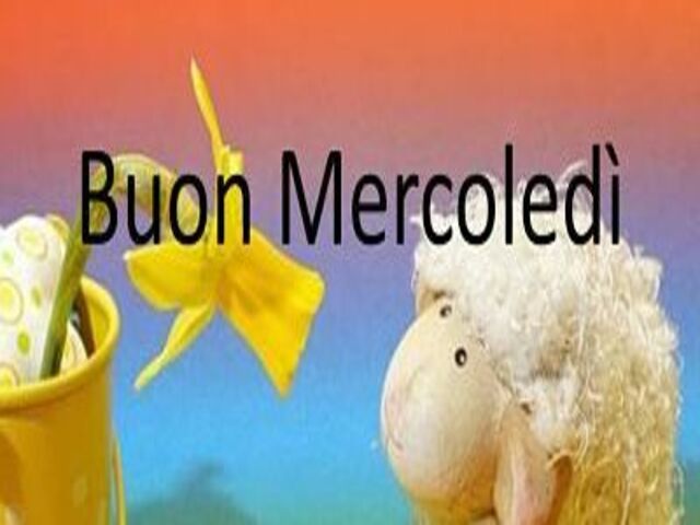 Buon mercoledì