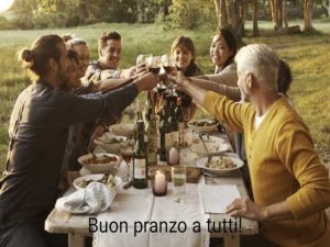 Buon pranzo a tutti!