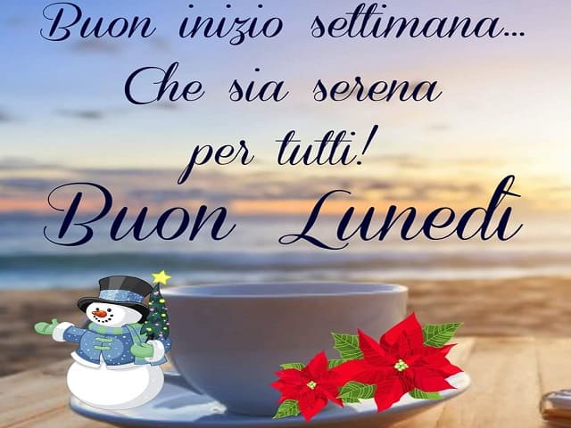 Buon inizio settimana... Che sia serena per tutti! Buon lunedì.