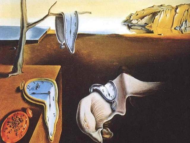 Salvador Dalì, "Orologi molli", 1931