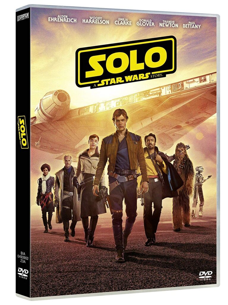 DVD di Solo: A Star Wars Story