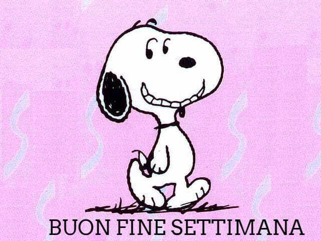 Buon fine settimana