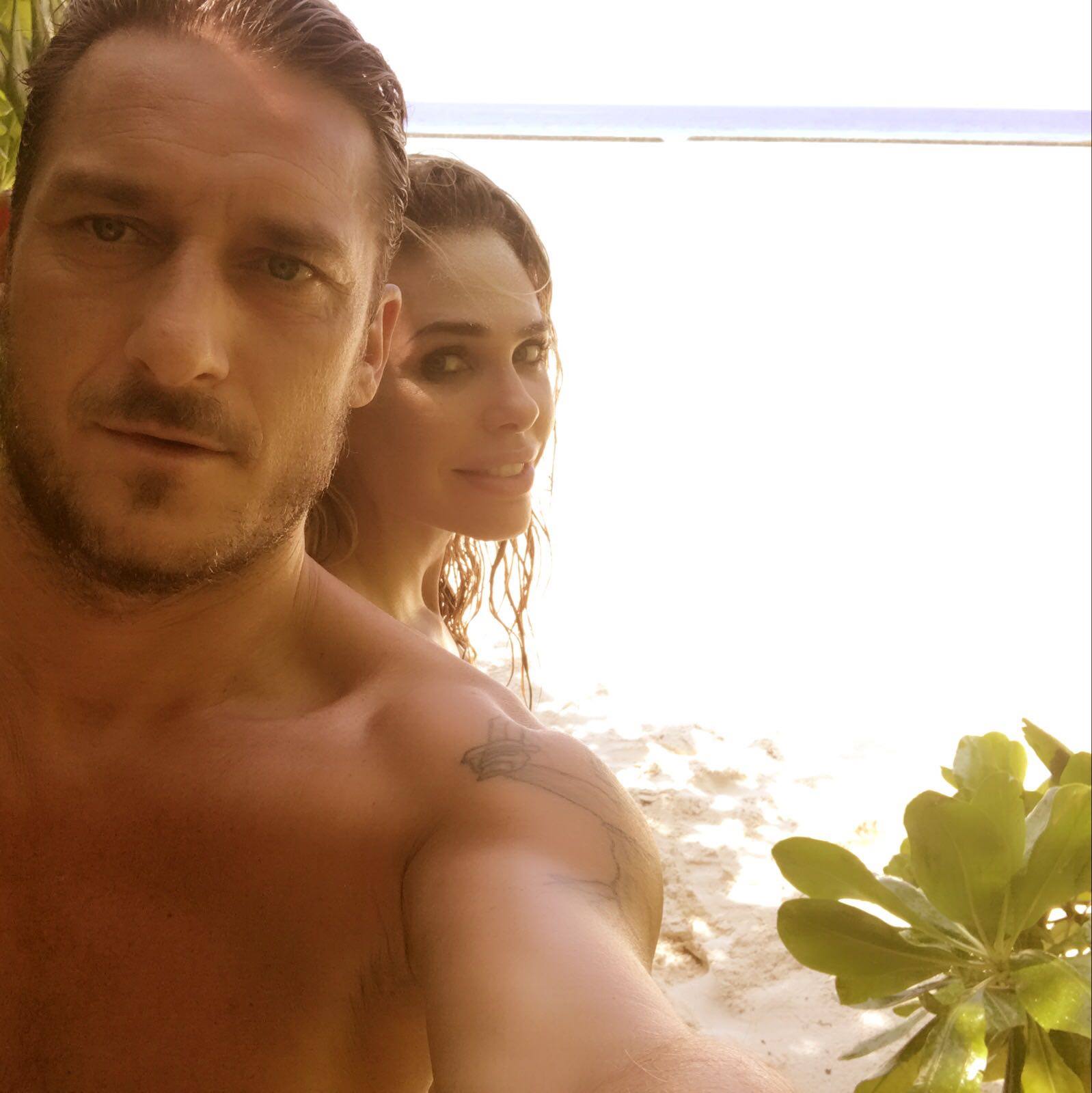 Francesco Totti e Ilary Blasi