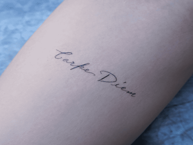 Carpe diem. (Cogli l'attimo).