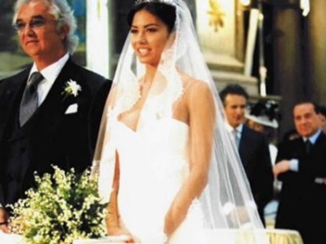 Matrimonio tra Elisabetta Gregoraci e Flavio Briatore