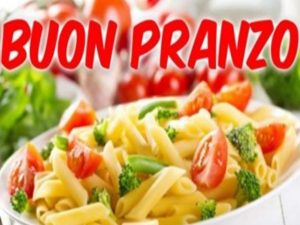 Buon pranzo.