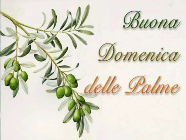 Buona domenica delle Palme