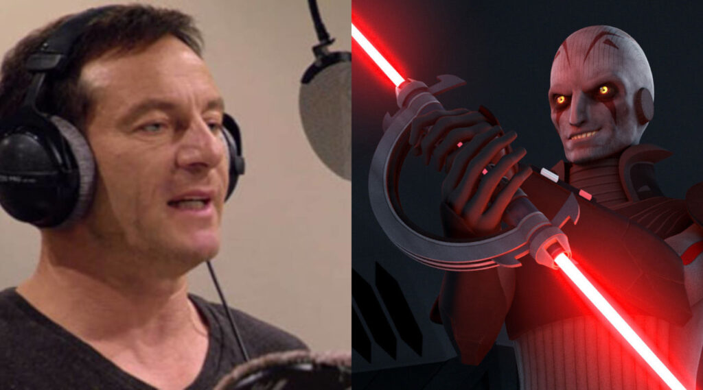 Jason Isaacs ha doppiato l'inquisitore nella serie Star Wars: Rebels