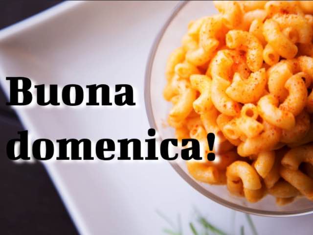 Buona domenica!