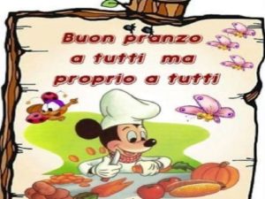 Buon pranzo a tutti, ma proprio a tutti!